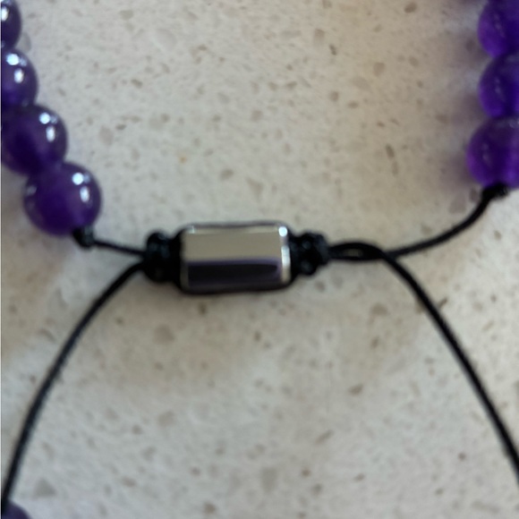 Aura Natural Stone Beaded Bracelet some with Swarovski Crystal - NWOT - Picture 9 of 16